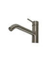 Miscelatore inox per lavabo Lena