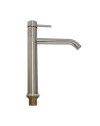 Miscelatore inox per lavabo Lena