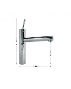 Miscelatore Lavabo Cucina Cromo Vercelli Prezzo
