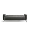 Divano 3 posti Crown 215x94x98h cm colore grigio