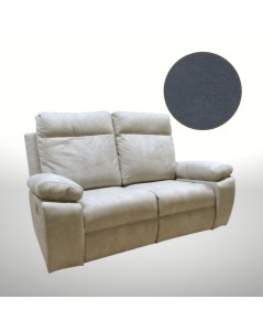 Divano 2 Posti 2 Recliner Manuali Milano Colore Grigio Prezzo