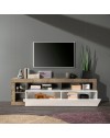 Mobile porta Tv Mogol 184x42x58H colore bianco lucido pero