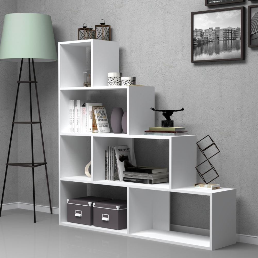 Affare: Libreria a scala 145x145 cm. Alis rovere