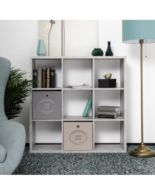 Libreria cubi divisorio Max9 colore beton