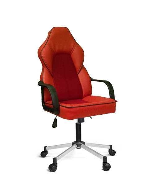 Poltrona ufficio gaming Lidya colore aragosta