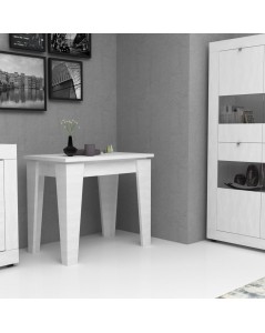Consolle Allungabile 50x90 cm Natron Colore Bianco - Veriaffari.it