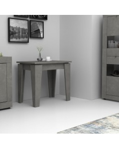 Consolle allungabile Natron 50x90 cm. colore cemento