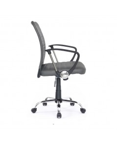Poltrona Ufficio Base Cromata Asgar Colore Tortora Offerta