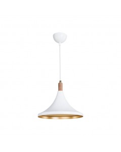Lampada a Sospensione Kano Bianco Oro ASZ1563 Prezzo