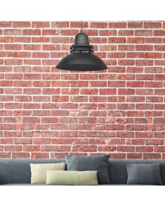 Lampada a Sospensione nera stile industriale Tibet prezzo