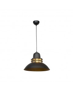 Lampada a Sospensione nera stile industriale Tibet prezzo