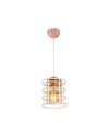 Lampada a sospensione metallo Mira ASZ1261 colore bianco
