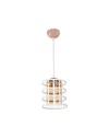 Lampada a sospensione metallo Mira ASZ1261 colore bianco