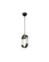 Lampada a sospensione pendente nero Nova ASZ1136