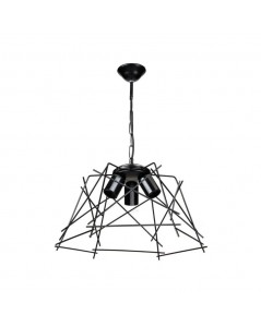 Lampada a sospensione luci in metallo asimmetrico Tena MDL3854 colore nero