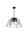 Lampada a sospensione luci in metallo asimmetrico Tena MDL3854 colore nero