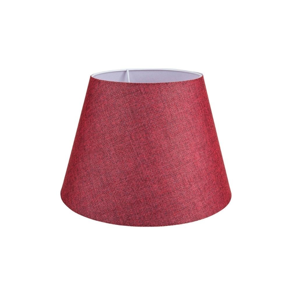 Paralume tessuto rosso cono Tripod MDL2865