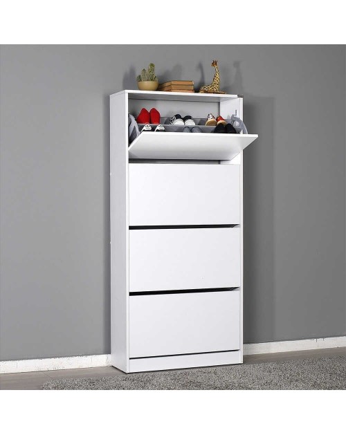 Scarpiera 4 ante a ribalta SHC540LT1 colore bianco