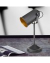 Lampada da tavolo orientabile metallo nero Tokyo MDL3636