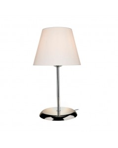 Lampada da Tavolo in Metallo e Paralume Tessuto Elva Prezzo