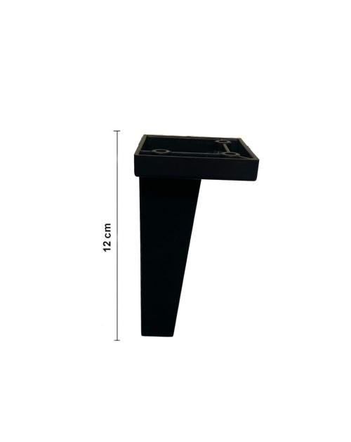Piede per mobile nero 12 h Y834NE