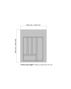 Portaposate 5 scomparti per Cassetto da 40 o 45 cm 8102N prezzo