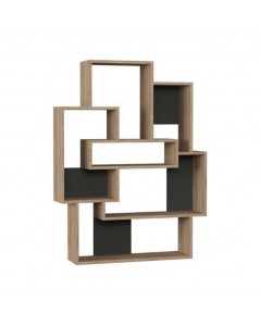 Libreria Design Barce 101x22x132h Colore Rovere Prezzo