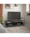 Mobile porta Tv due ante Cornea 150 cm colore antracite