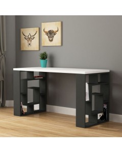Scrivania Labirent 140 Colore Antracite Bianco Prezzo