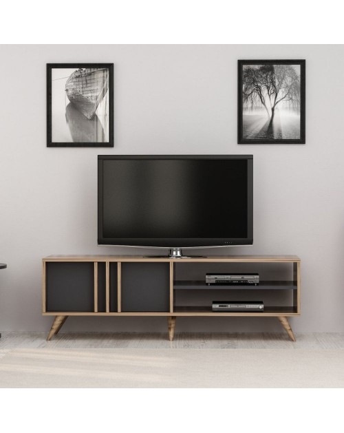 Porta Tv Rilla 150 colore noce antracite