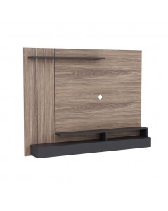 Parete porta tv noce particolari antracite Lawrance 157