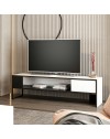Mobile porta Tv Concordtv colore bianco e nero