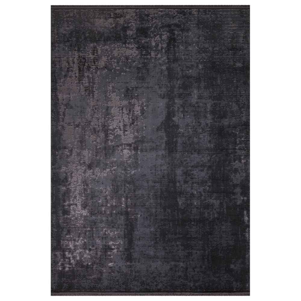 Tappeto antiscivolo vintage bambù 160x230 colore antracite