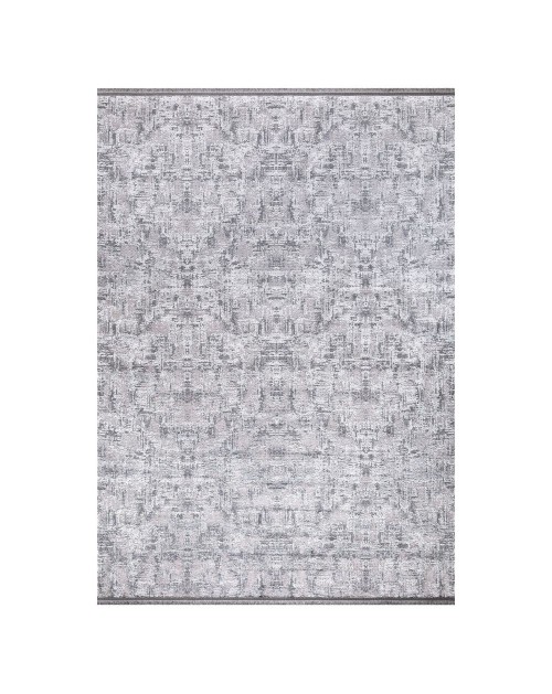 Tappeto antiscivolo Ada 160x230 colore grigio superficie lucida