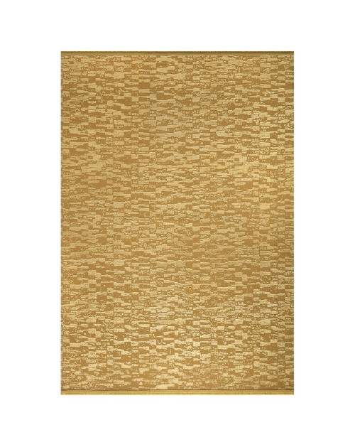 Tappeto antiscivolo superficie lucida Angel 120x180 colore oro