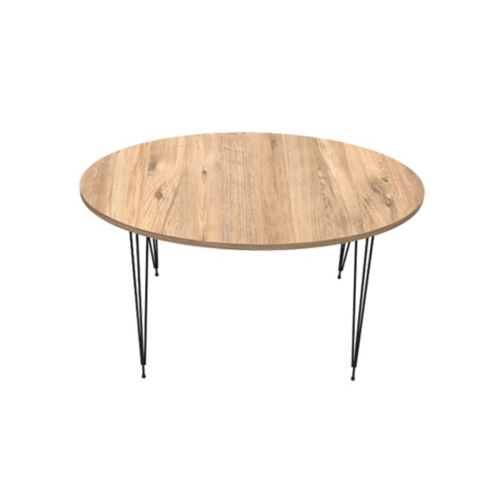 Tavolino ovale da salotto rovere Granit