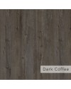 Lampada da terra in legno con libreria Giorno 45x163,5 colore dark coffee