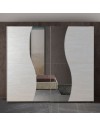 Camera da letto grigio con letto contenitore Twin
