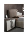 Camera da letto grigio con letto contenitore Twin