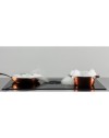 Piano cottura induzione con cappa integrata aspirante THEM87AKR