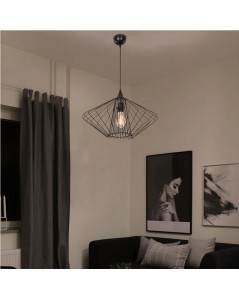 Lampada a Sospensione filo metallico nero Arona Prezzo