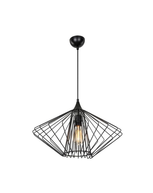 Lampada a sospensione filo metallico Arona ASZ1360 colore nero
