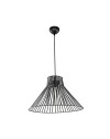 Lampada a sospensione filo metallico Panama MDL4135 colore nero
