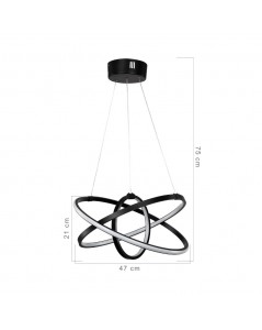 Lampada a Sospensione tre cerchi LED Costana prezzo