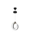 Lampada a sospensione due cerchi Led Felicia ASZ1591