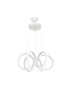 Lampada a sospensione LED forma spirale Ilya MDL4439 colore bianco
