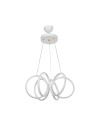 Lampada a sospensione LED forma spirale Ilya MDL4439 colore bianco