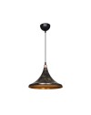 Lampada a sospensione metallo Kalyon ASZ1650 colore nero e oro