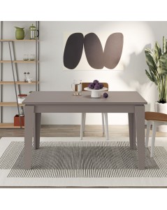 Tavolo Allungabile 140x80 cm Tolmen Colore Tortora Prezzo