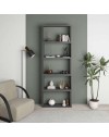 Libreria estensibile angolare Wish 72x22x200h colore antracite